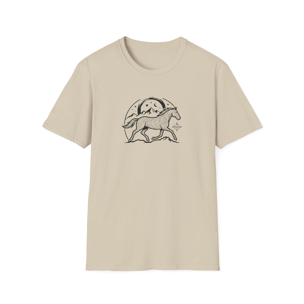 Horse Under the Stars Topo Tee