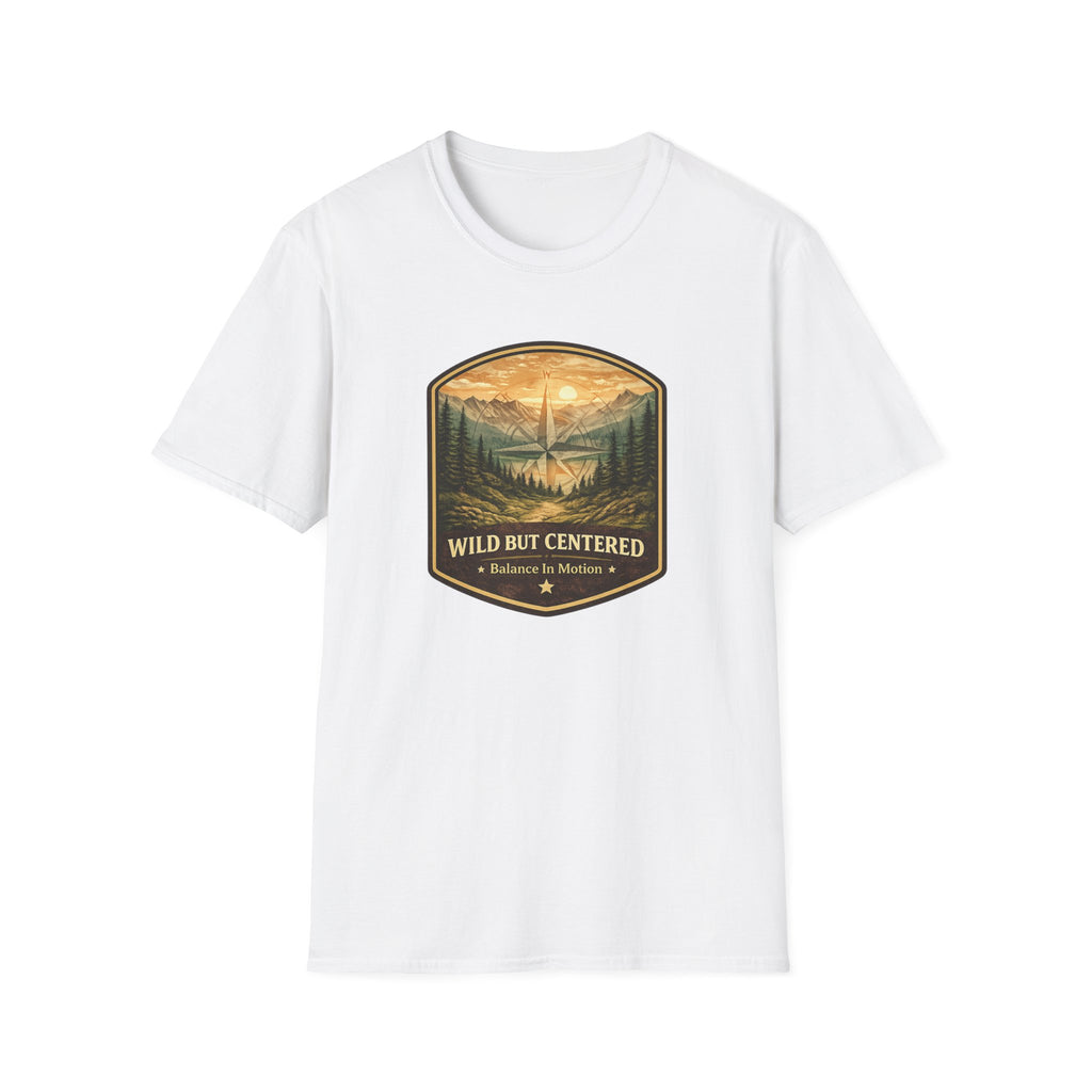 Wild But Centered Mountain Tee