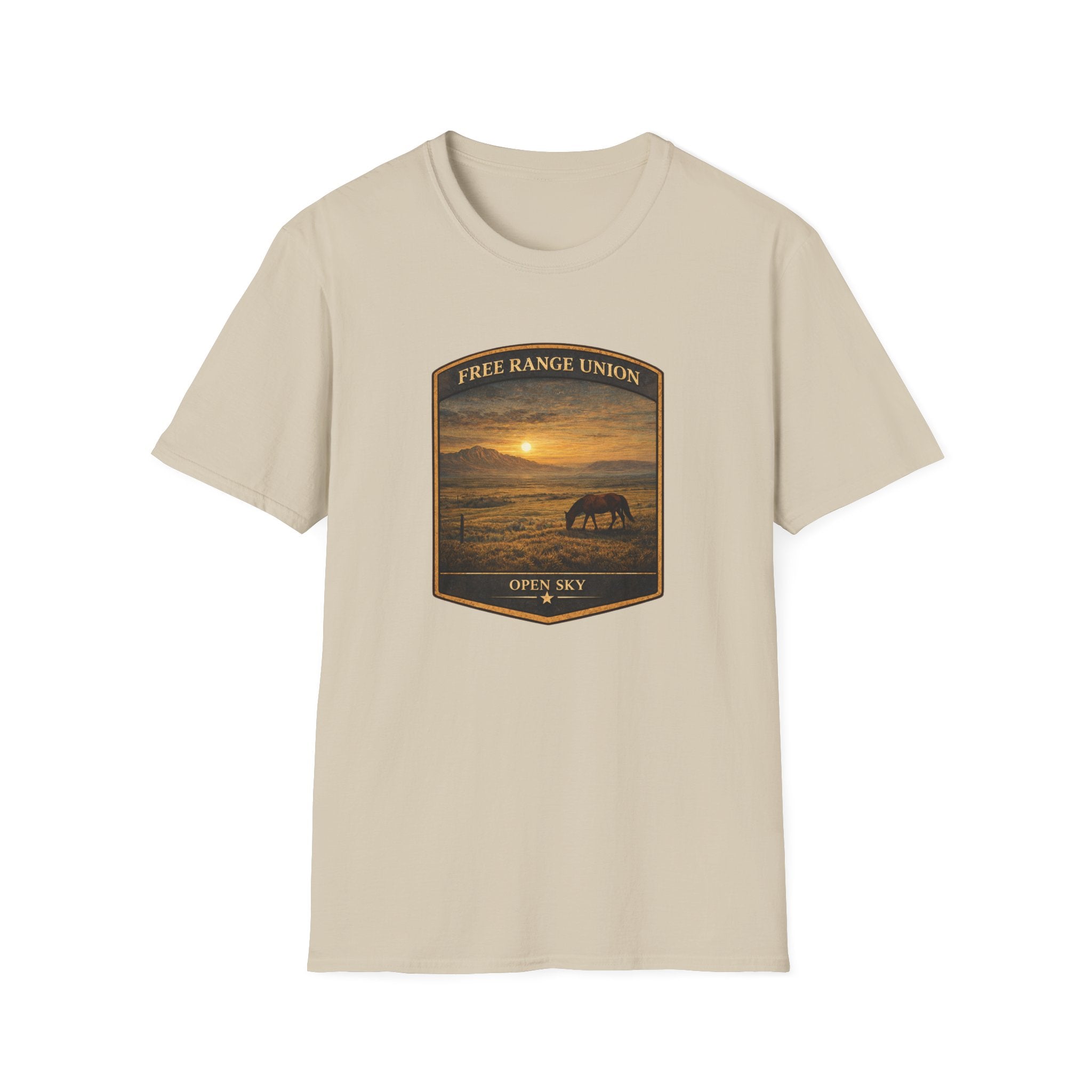 Open Sky Badge Tee
