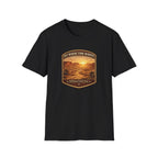 "Out Where Time Widens" Heritage Badge Tee
