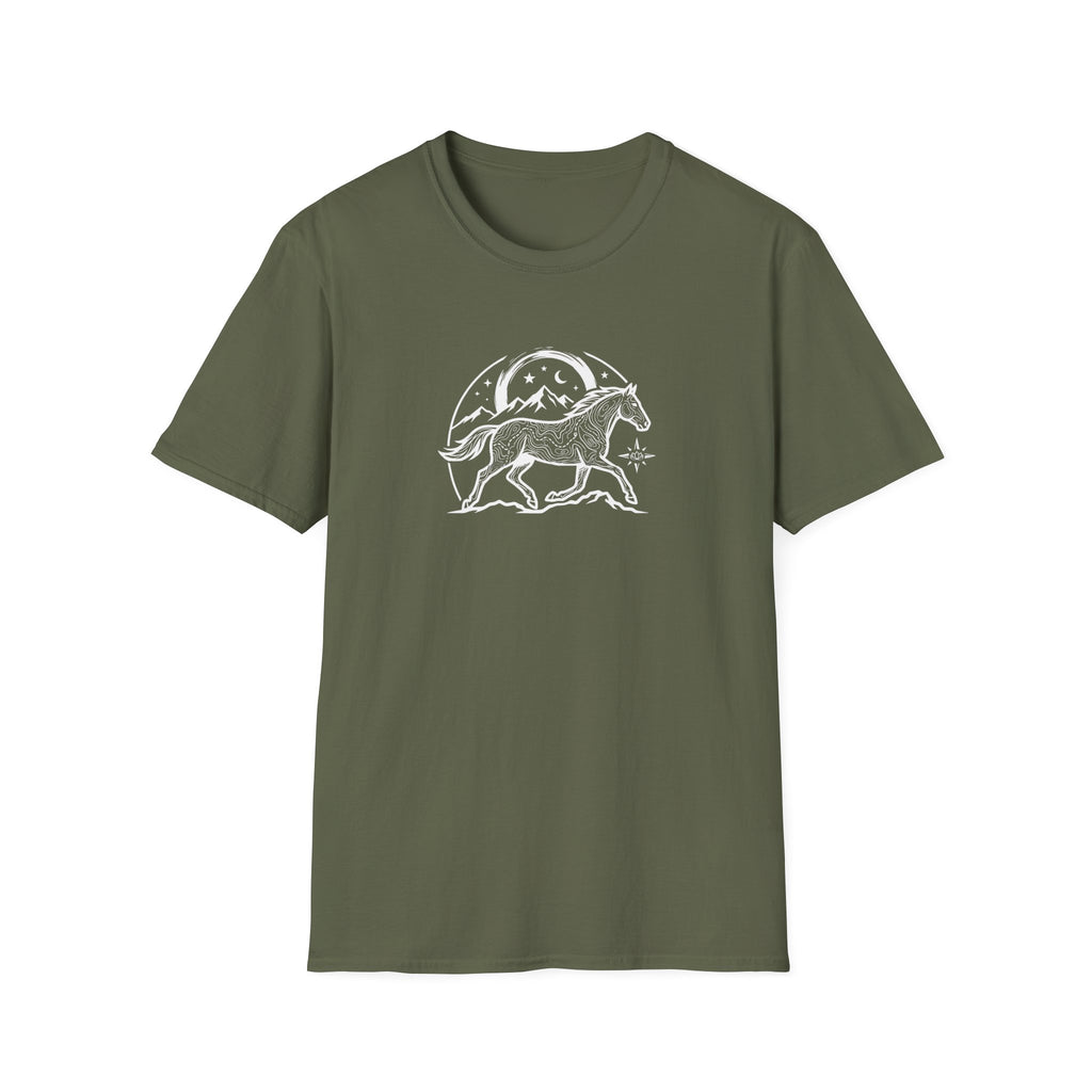 Horse Under the Stars Topo Tee