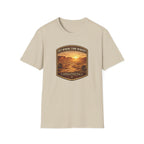 "Out Where Time Widens" Heritage Badge Tee