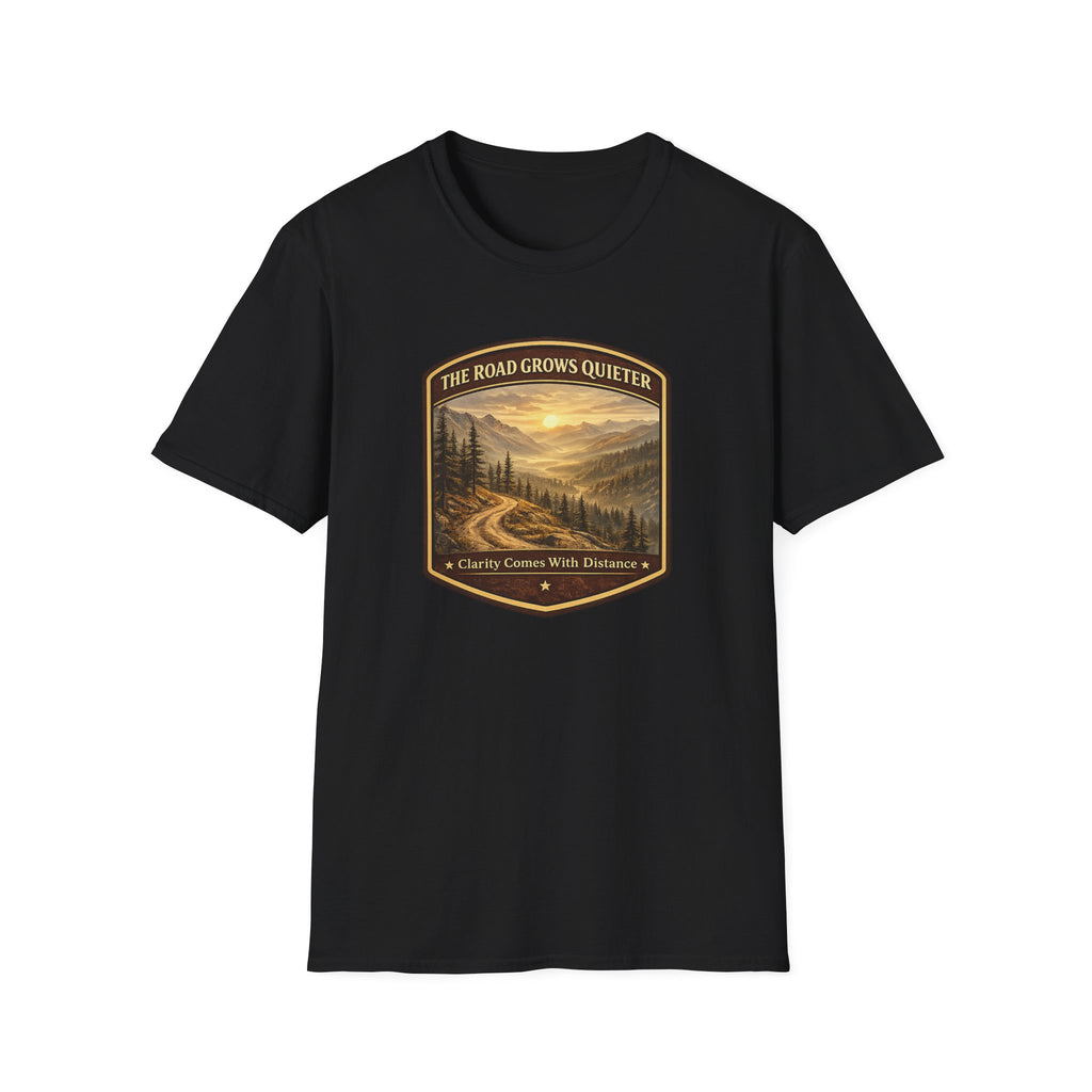 "The Road Grows Quieter" Heritage Badge Tee