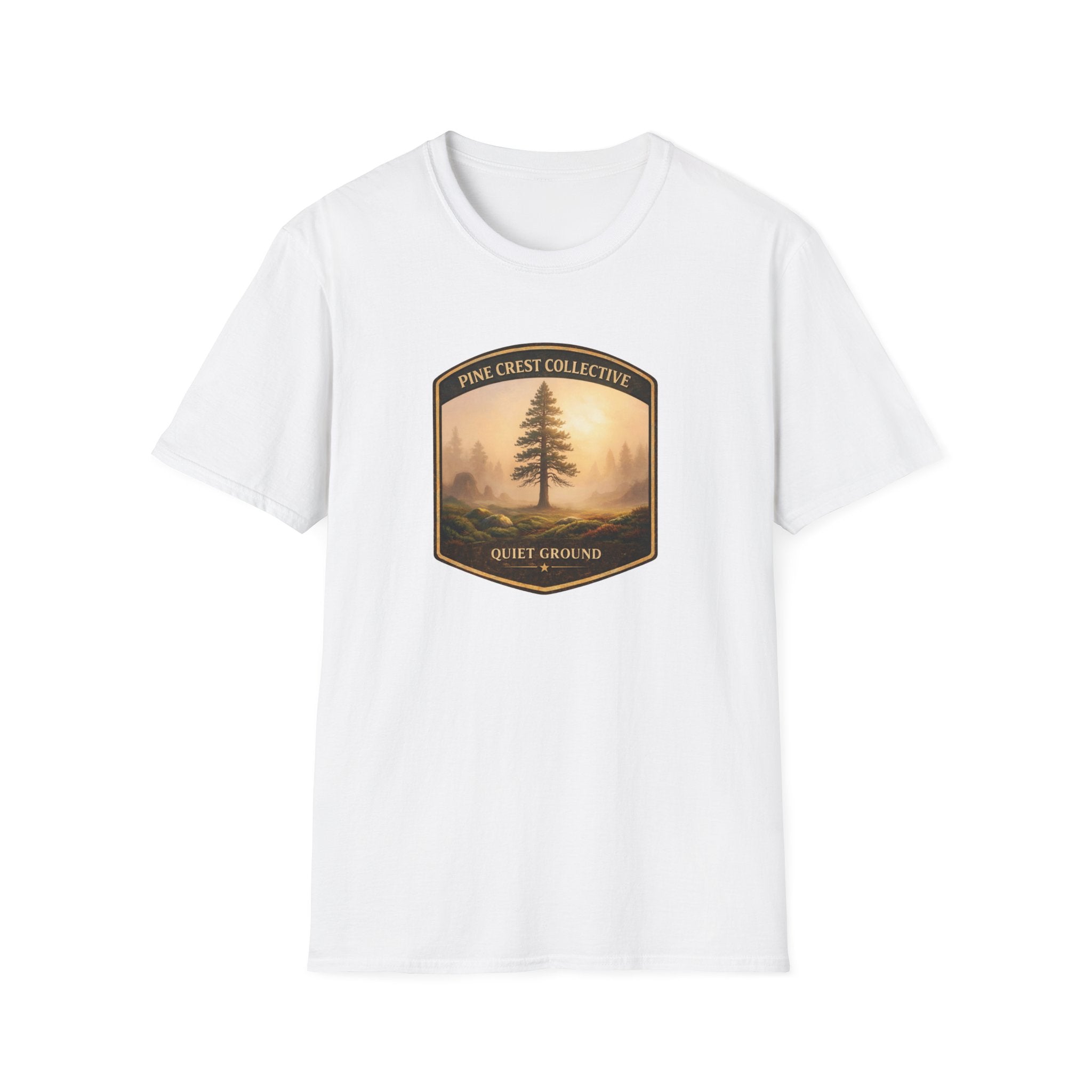 Quiet Ground Badge Tee