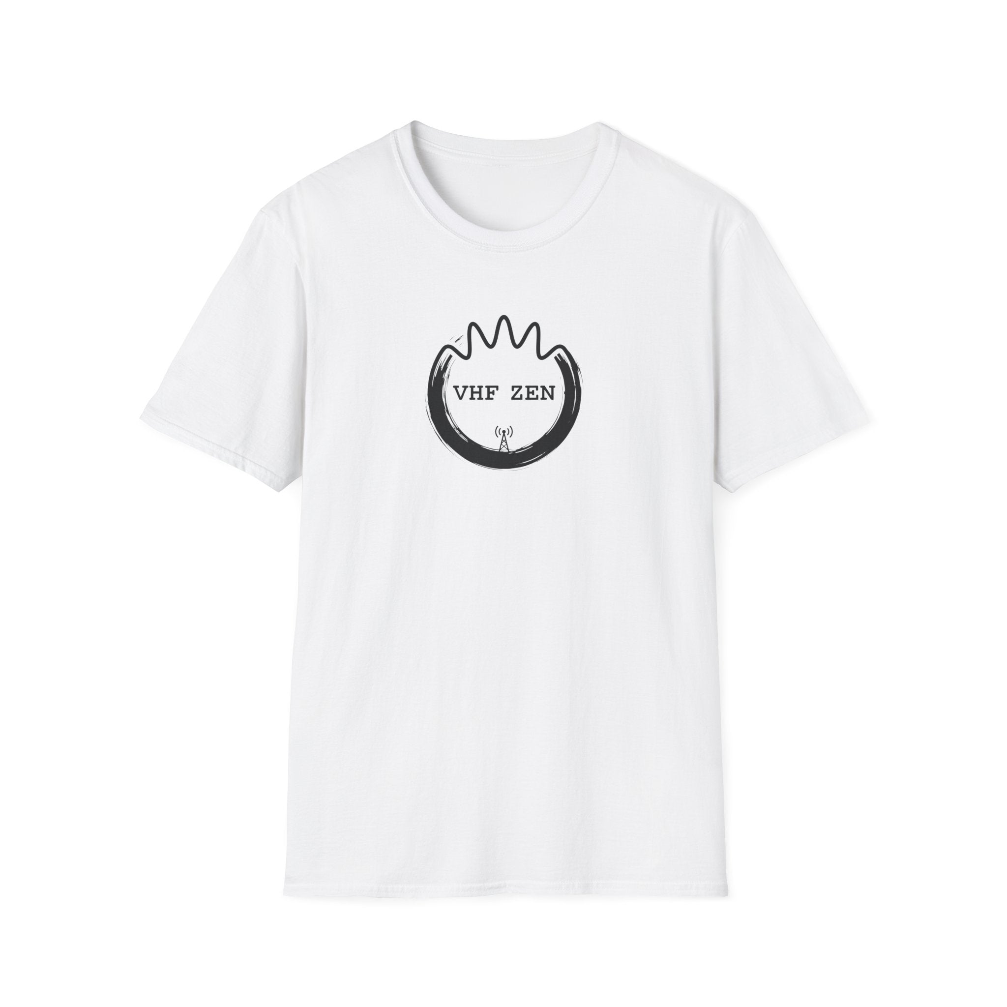 VHF Zen Enso with text Tee