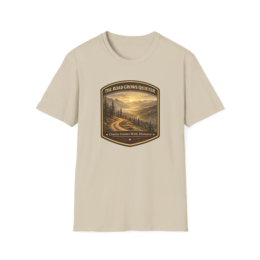 "The Road Grows Quieter" Heritage Badge Tee