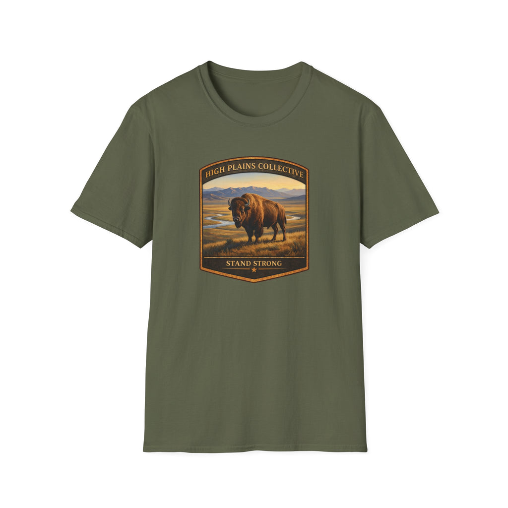Bison-Stand Strong Badge Tee