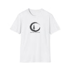 Rooted In Motion Tree Enso Bold with text Tee