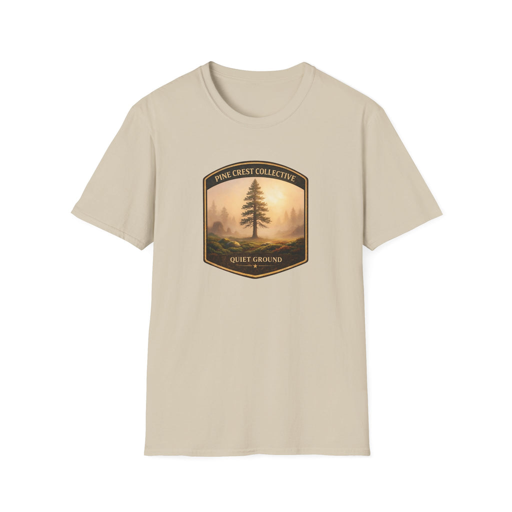 Quiet Ground Badge Tee