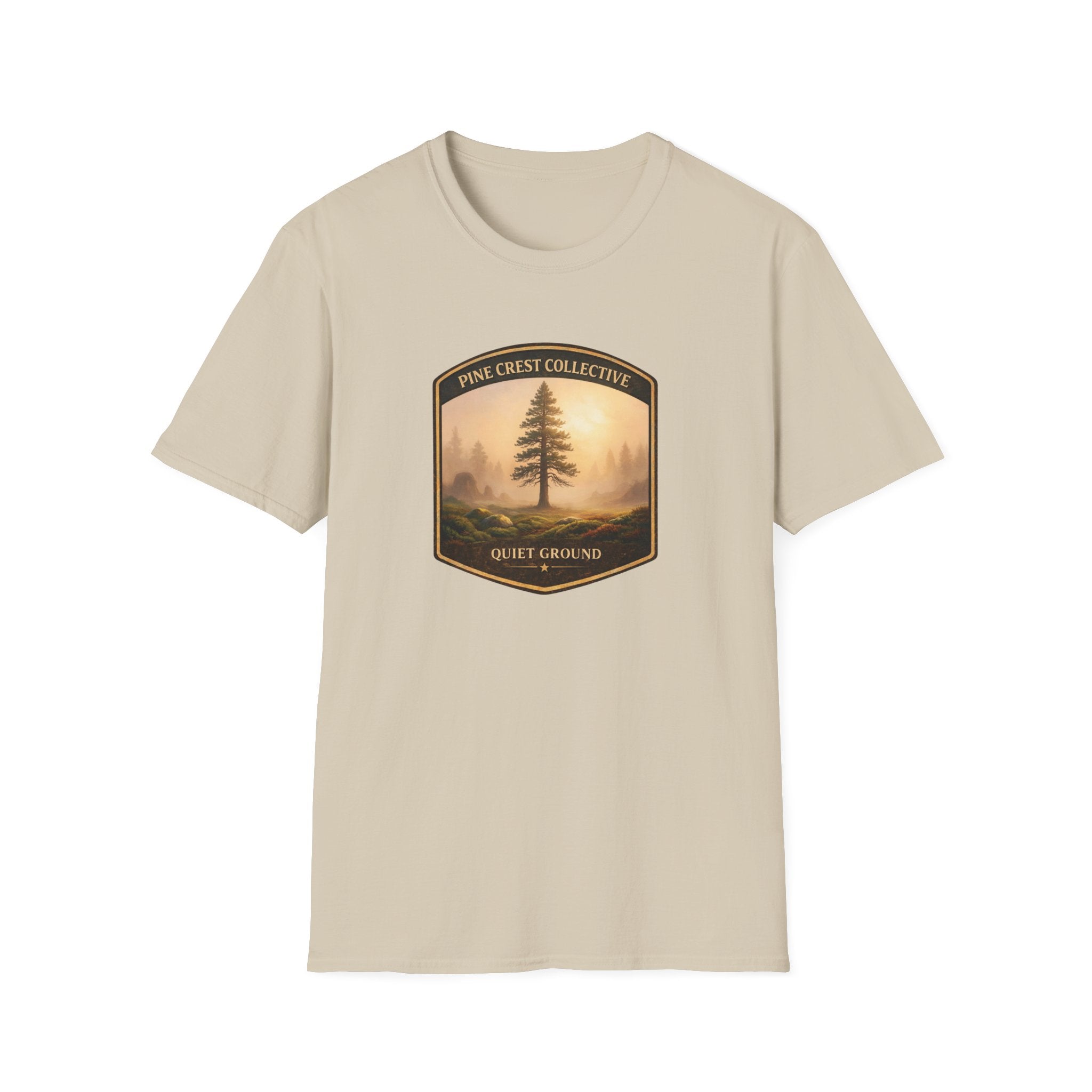 Quiet Ground Badge Tee