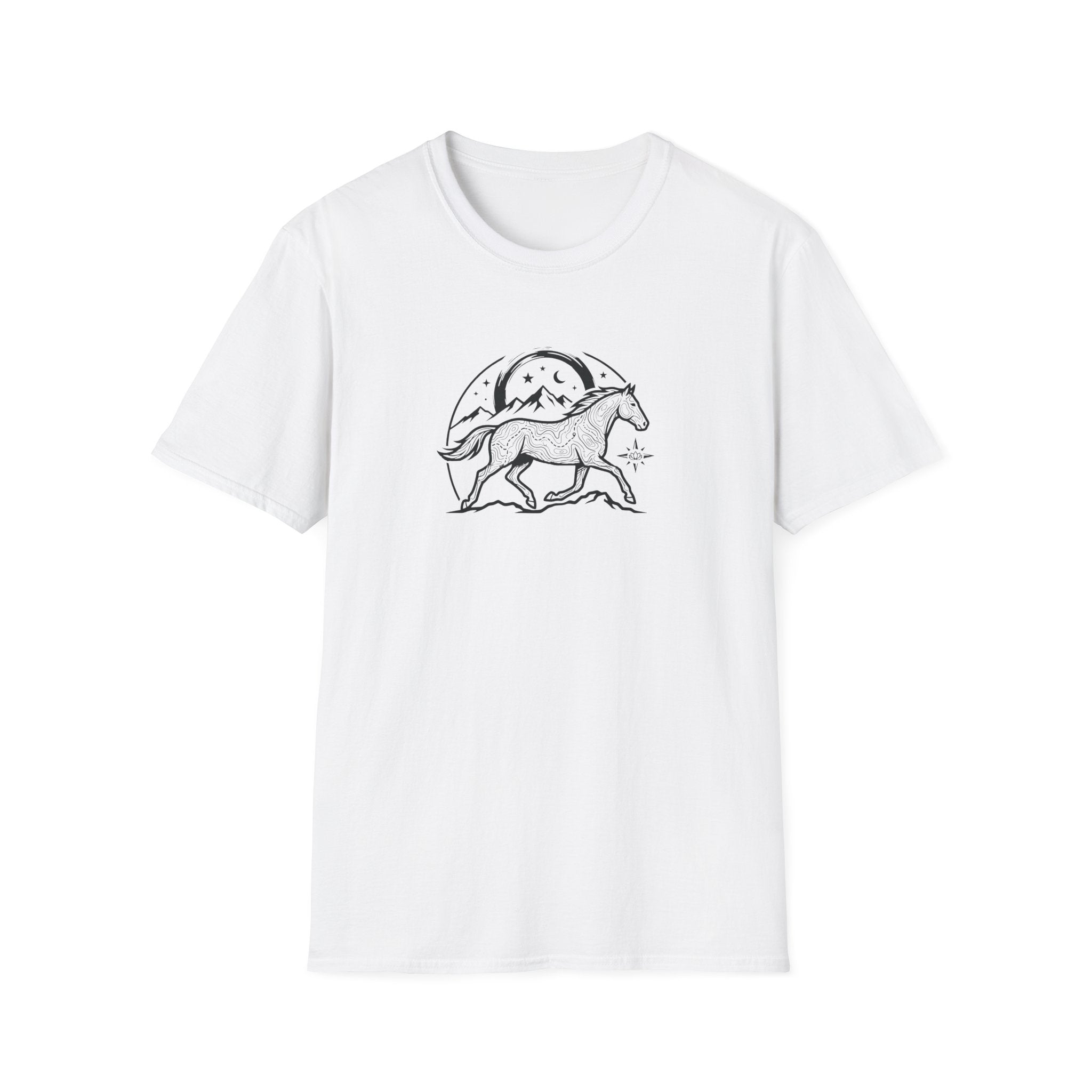 Horse Under the Stars Topo Tee