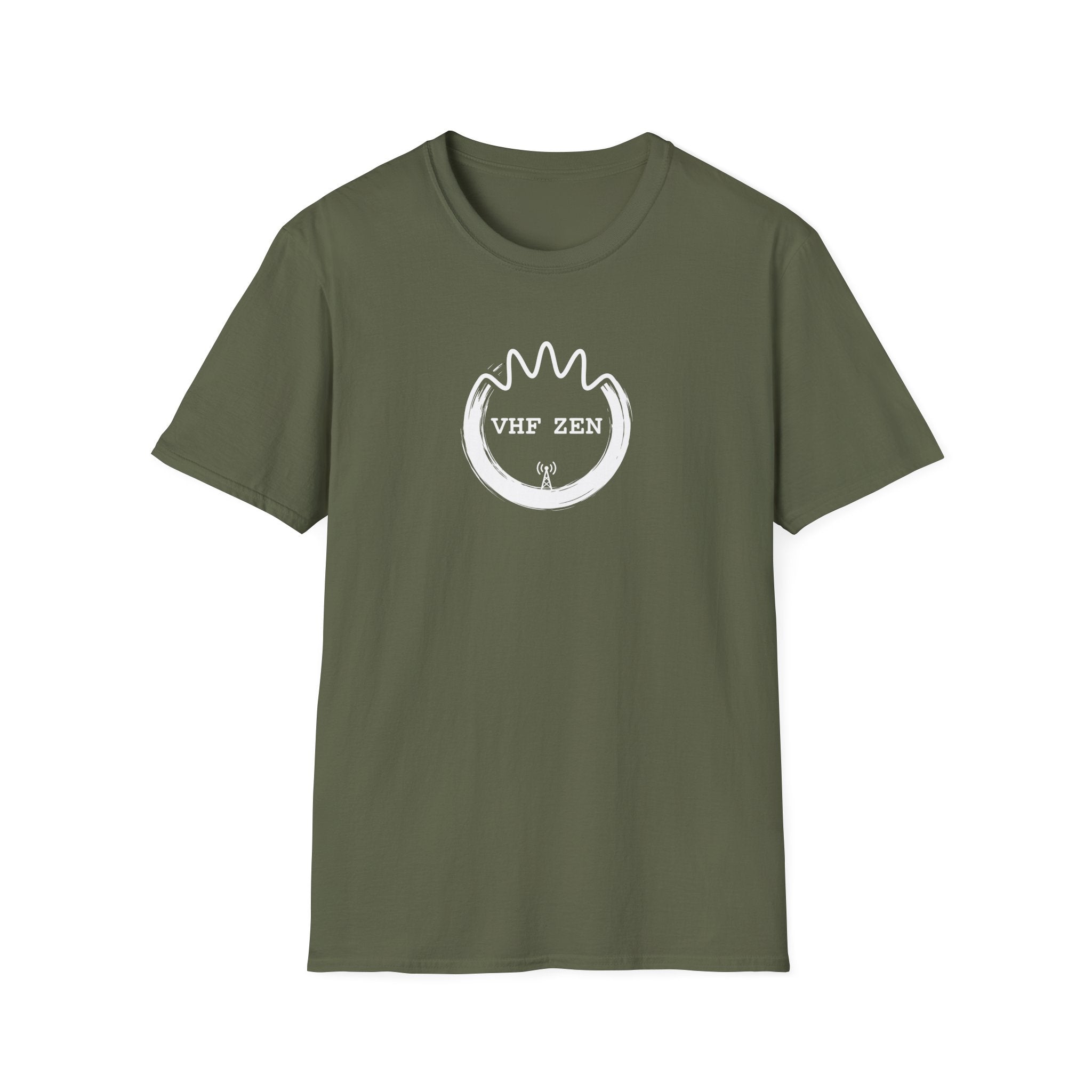 VHF Zen Enso with text Tee