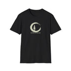 Rooted In Motion Tree Enso Bold with text Tee