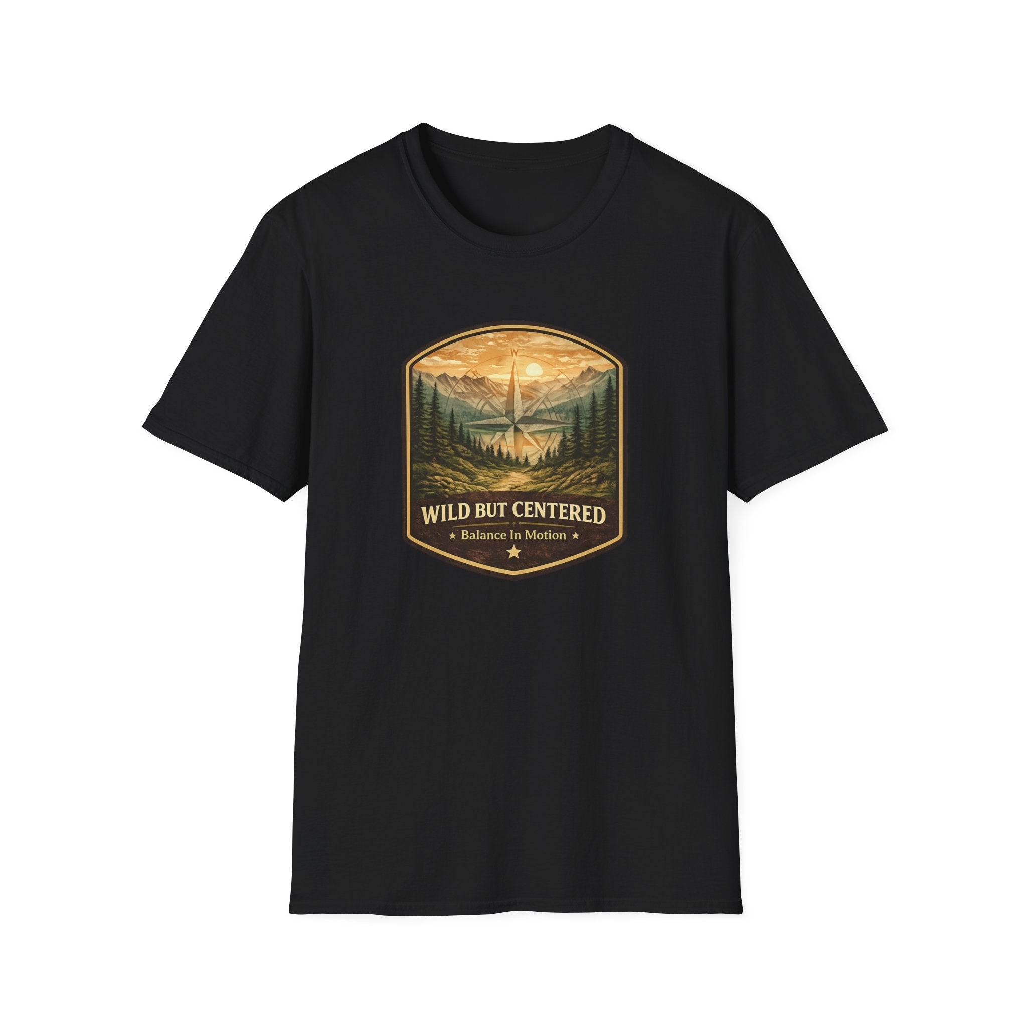 Wild But Centered Mountain Tee