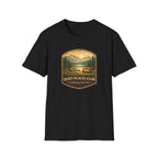 "Quiet Places Club " Heritage Badge Tee