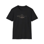 Meditation Pose with Morse Code Tee