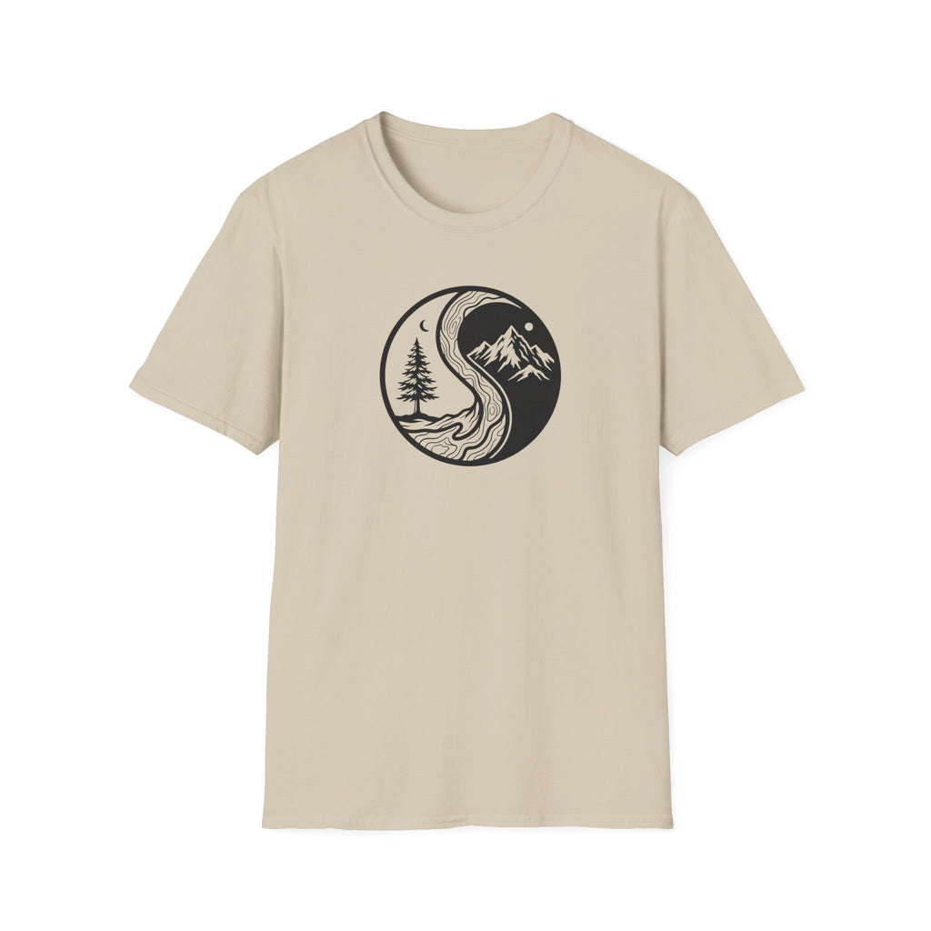 Yin Yang Tree & Mountain Tee