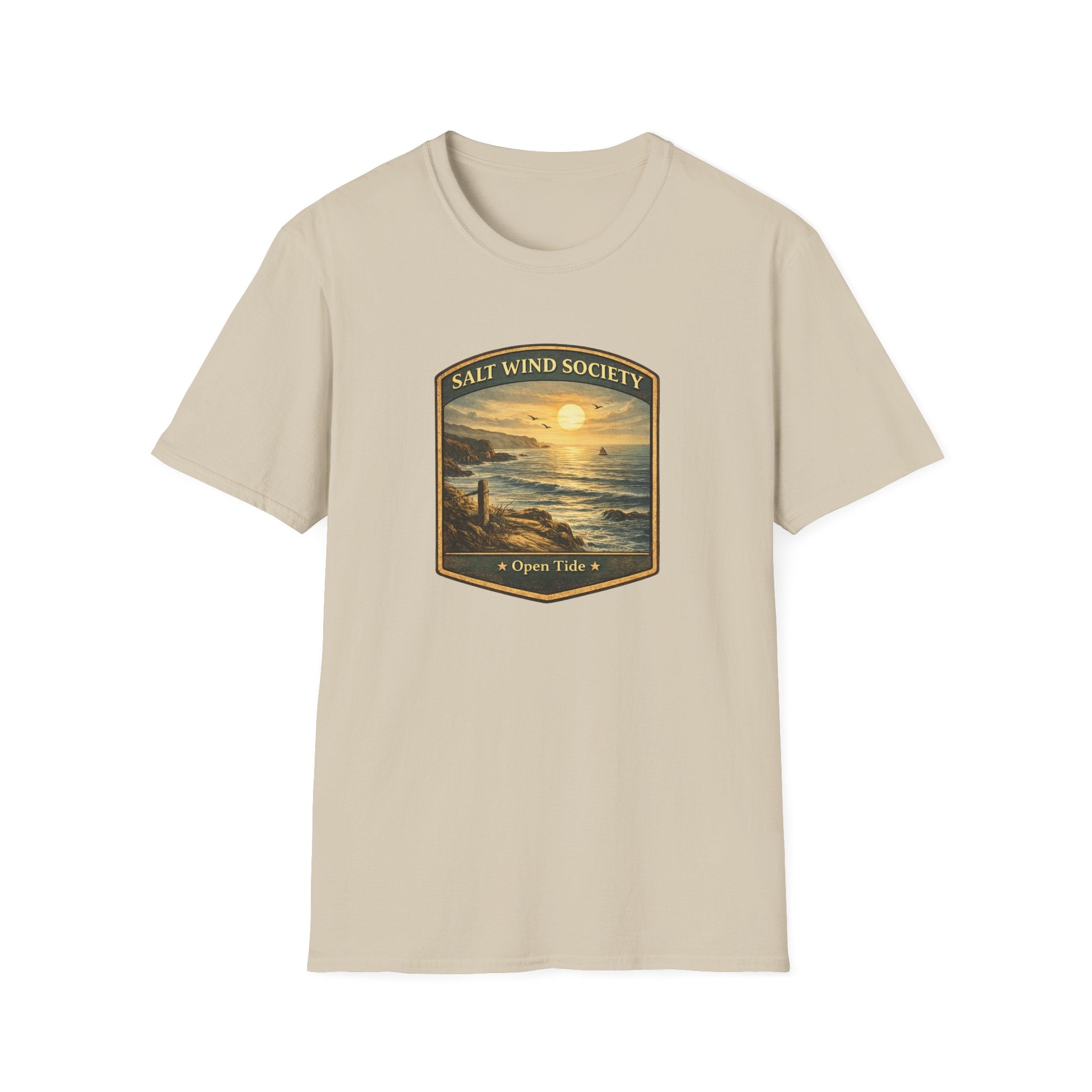 Open Tide Badge Tee