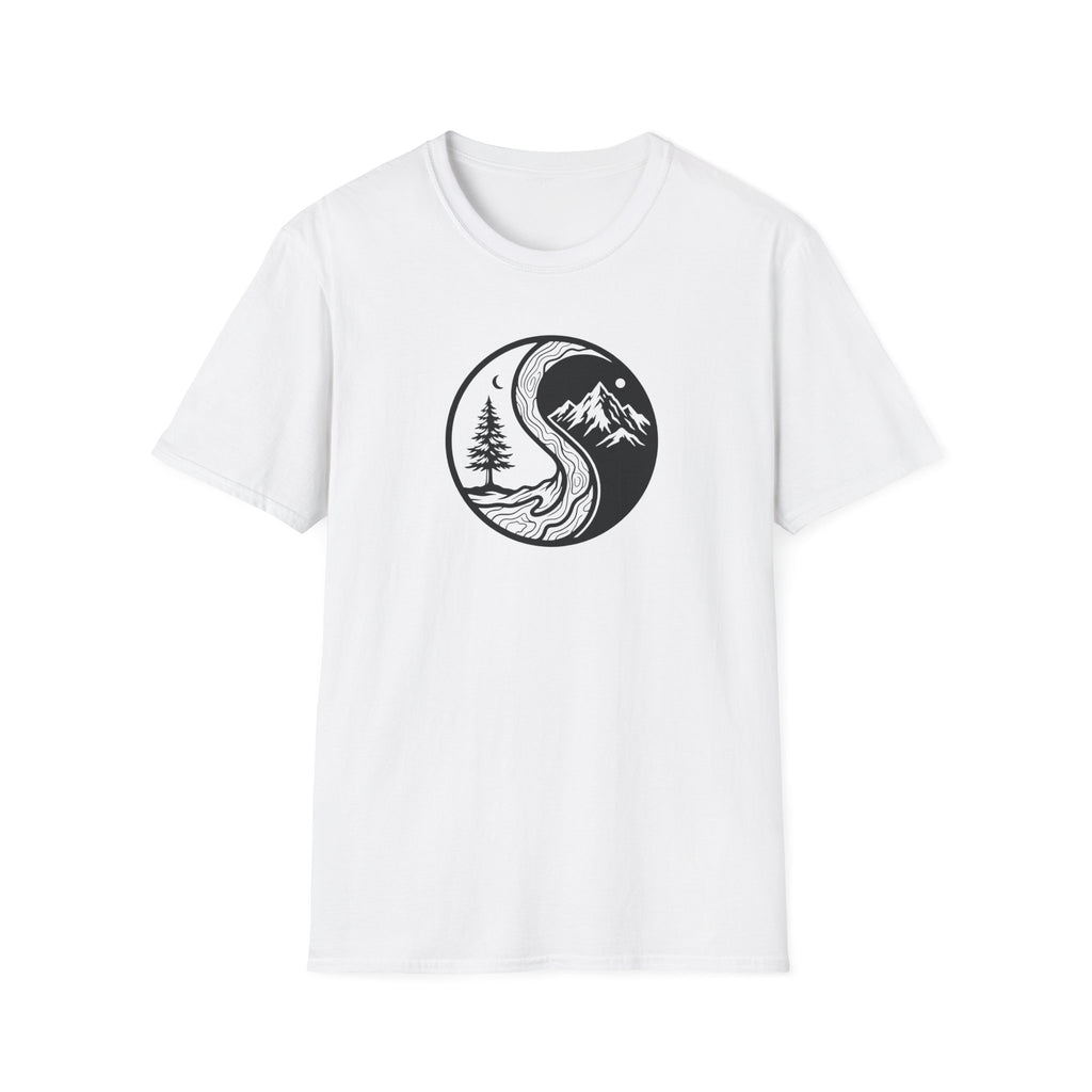 Yin Yang Tree & Mountain Tee