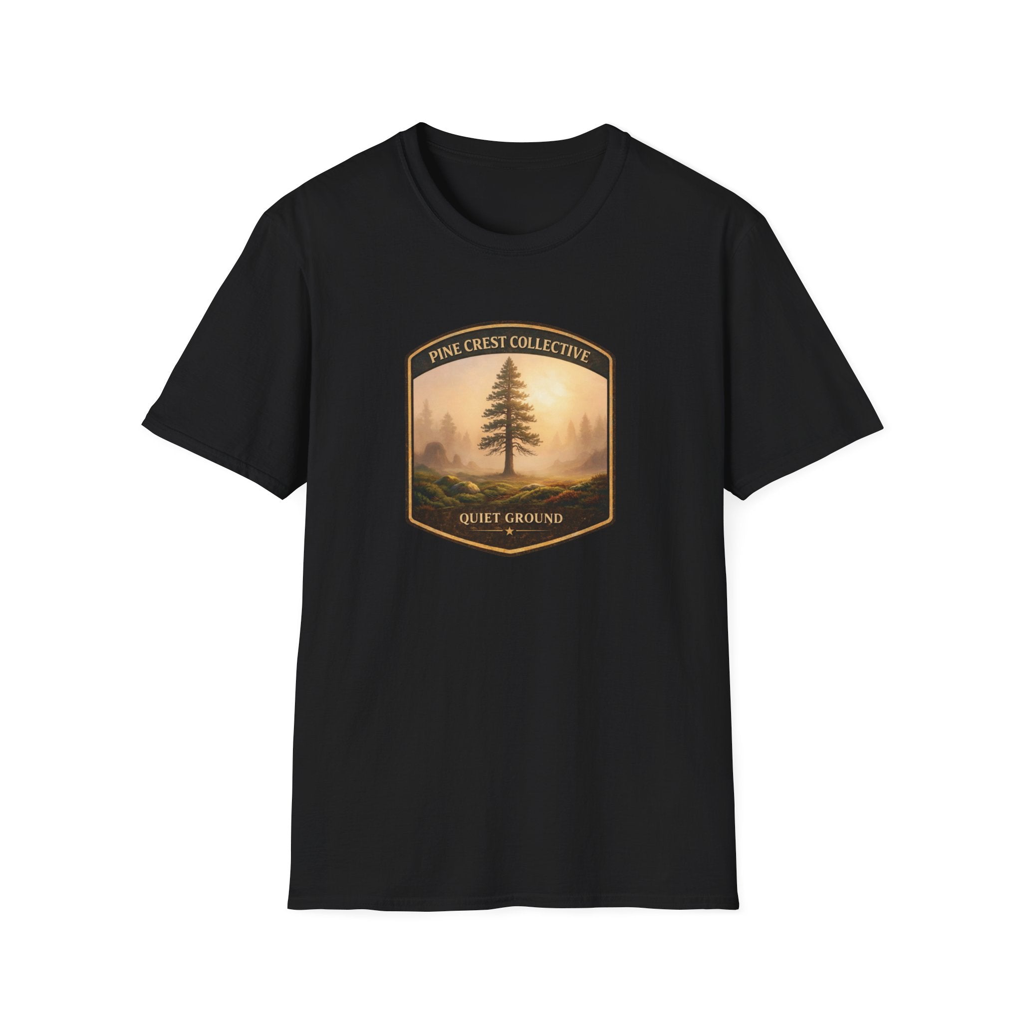 Quiet Ground Badge Tee
